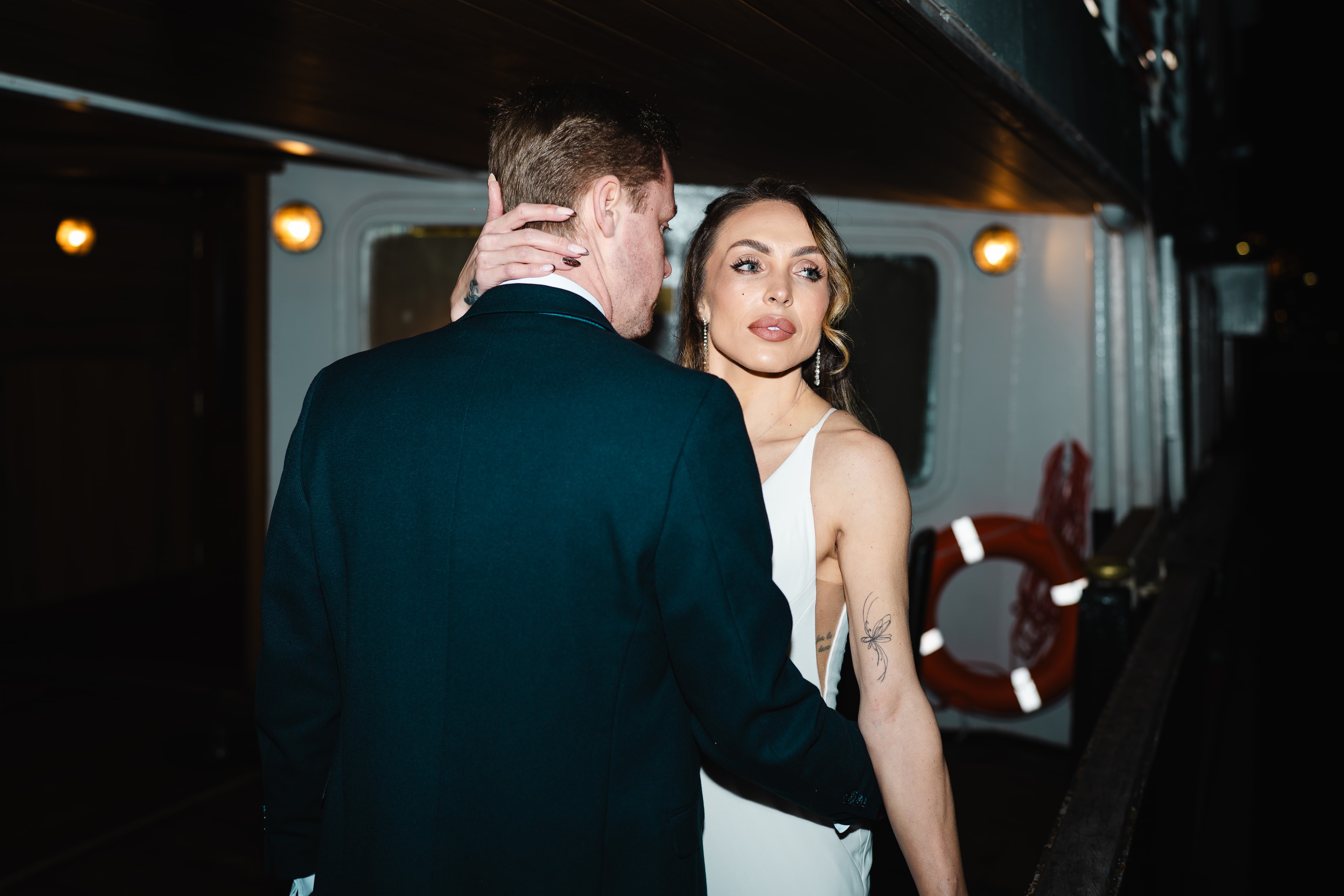 Wedding ceremony at an elegant venue