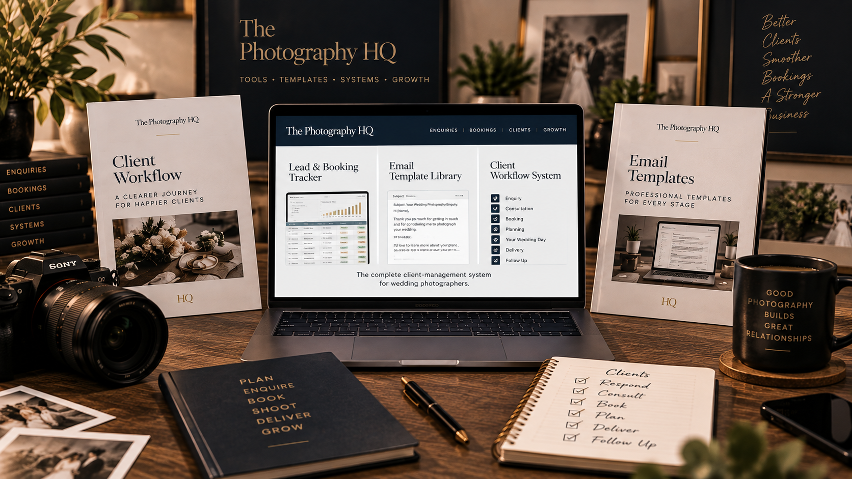 Wedding Photographer Client & Booking System