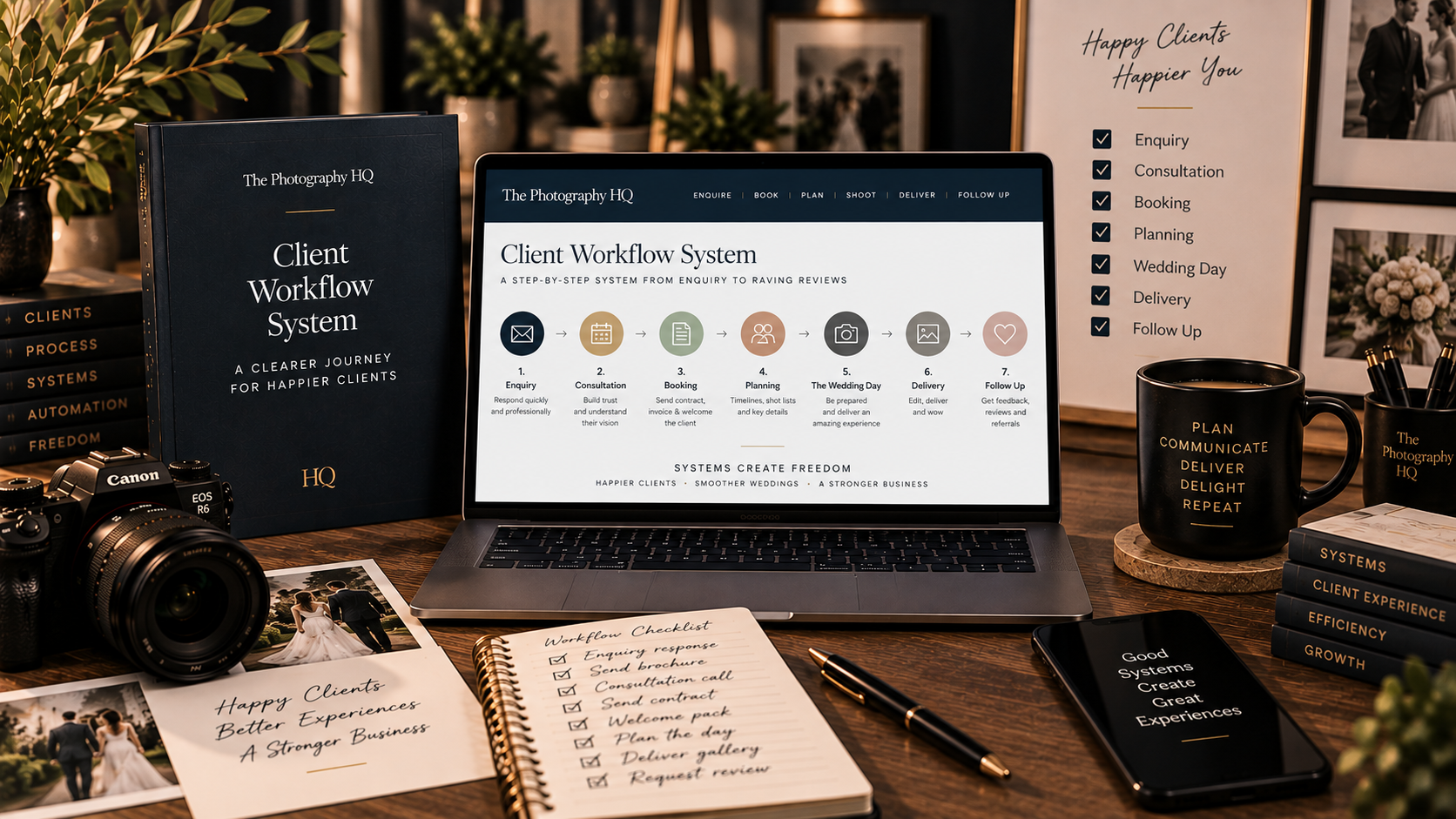 Wedding Photographer Client Workflow System